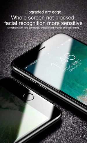 Planet Gates For iPhone 7 8 / Black Baseus 7D Screen Protector Tempered Glass For iPhone 8 7 Plus 0.3mm Front Curved Full Cover Edge Toughened Protective Glass Film