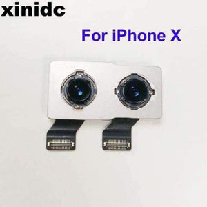 Planet Gates for iPhone X Back Camera for iPhone 7 7Plus 8 8Plus X Rear Camera with Flex Cable Replacement Parts