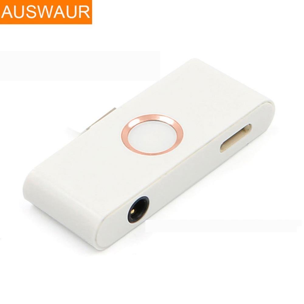 Planet Gates For iPhone X XR XS MAX Home Button Audio Charger Adapter Home Key 3.5mm Earphone AUX Jack Audio Converter External HOME Button