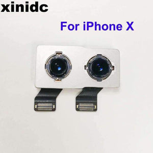 Planet Gates for iPhone7 Back Camera for iPhone 7 7Plus 8 8Plus X Rear Camera with Flex Cable Replacement Parts