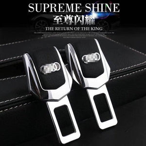 Planet Gates For mass logo 1 high quality zinc alloy car seat belt clip safety belt plug for Mercedes Land Rover BMW Audi Volkswagen Ford Honda Roewe Volv