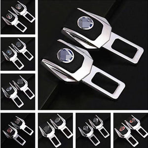 Planet Gates For mass logo 1 high quality zinc alloy car seat belt clip safety belt plug for Mercedes Land Rover BMW Audi Volkswagen Ford Honda Roewe Volv