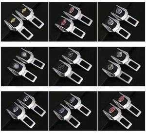 Planet Gates For mass logo 1 high quality zinc alloy car seat belt clip safety belt plug for Mercedes Land Rover BMW Audi Volkswagen Ford Honda Roewe Volv