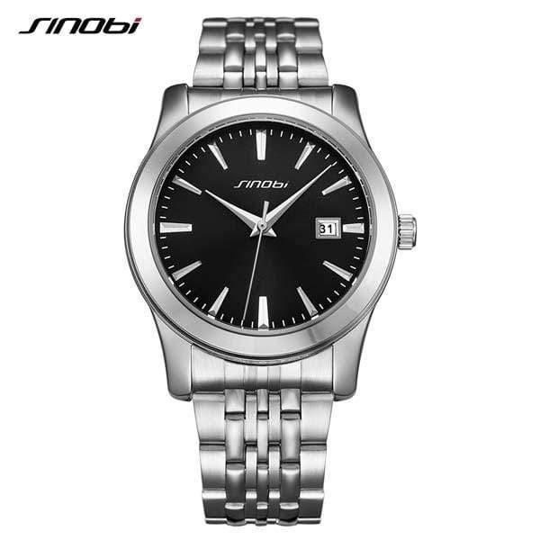 Planet Gates For Men BlackSiver Watches Waterproof Sports Date Business Wristwatch Gold Stainless Steel Band Watch For Men Women Lovers Watch