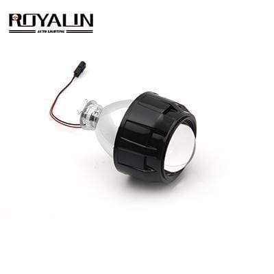 Planet Gates For one piece 1 2.5 inch Mini Bi Xenon HID Projector Headlight Lenses Retrofit Fit H4 H7 Car Head Lamp W/ Gating Gun Shrouds