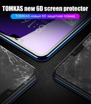 Planet Gates For Redmi Note 5 Pro / Black TOMKAS 6D Glass For Xiaomi Redmi Note 6 Pro Glass Case Redmi Note 5 Pro 6 6A 5 Plus For Xiaomi Mi 8 Lite A1 A2 Lite Pocophone F1