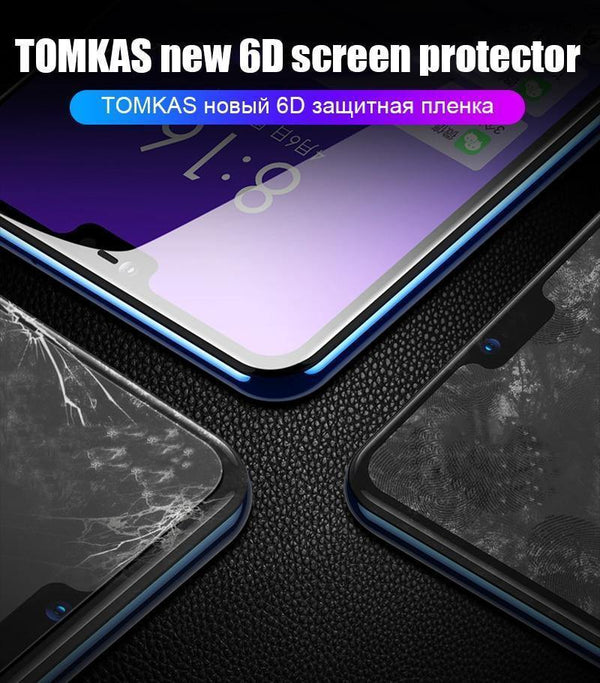 Planet Gates For Redmi Note 5 Pro / Black TOMKAS 6D Glass For Xiaomi Redmi Note 6 Pro Glass Case Redmi Note 5 Pro 6 6A 5 Plus For Xiaomi Mi 8 Lite A1 A2 Lite Pocophone F1