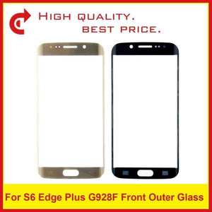Planet Gates For S6 Blue Samsung Galaxy S6 G920 G920F SM-G920 S6 Edge SM-G925F G925 G9250 Plus G928 G928F Touch Screen Panel Front Outer Glass Lens