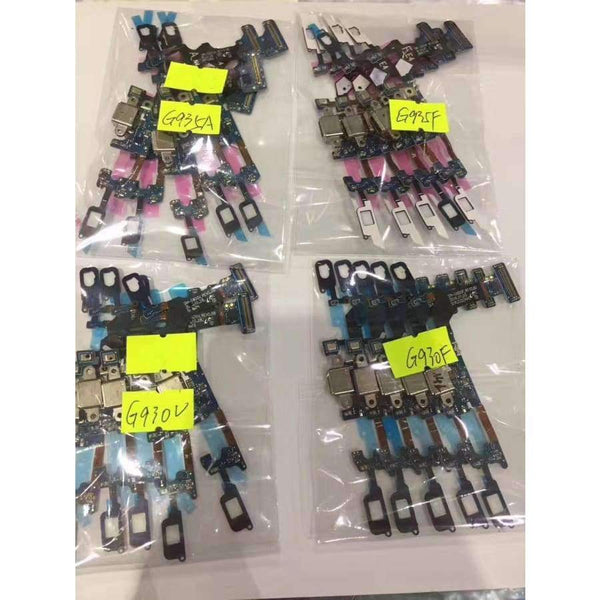 Planet Gates For s7 G930V USB Dock Connector Charging Port Flex Cable ble for samsung S7 edge G935F G935A Charger cable For s7 G930f  G930V