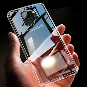 Planet Gates For S7 ZNP Luxury Anti-knock Silicone Case For Samsung S8 S9 Plus Transparent Back Cover Case For Samsung S7 Edge Note 8 9 Phone Case