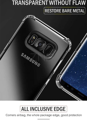 Planet Gates For S7 ZNP Luxury Anti-knock Silicone Case For Samsung S8 S9 Plus Transparent Back Cover Case For Samsung S7 Edge Note 8 9 Phone Case