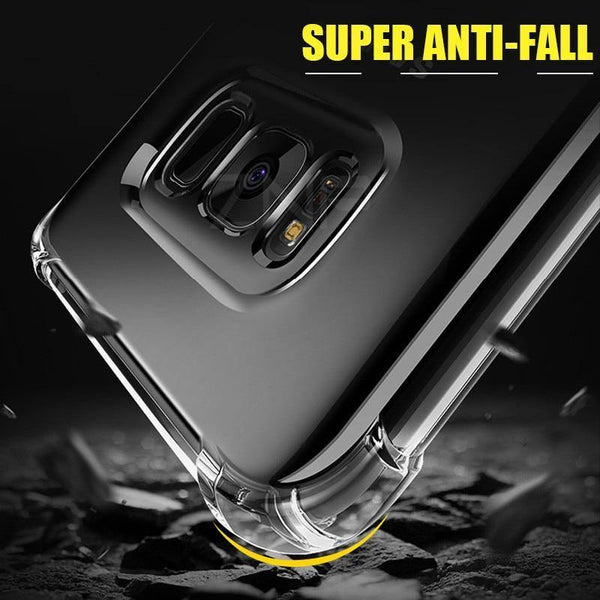 ZNP Luxury Anti-knock Silicone Case For Samsung S8 S9 Plus Transparent Back Cover Case For Samsung S7 Edge Note 8 9 Phone Case - Planet Gates