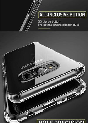 Planet Gates For S7 ZNP Luxury Anti-knock Silicone Case For Samsung S8 S9 Plus Transparent Back Cover Case For Samsung S7 Edge Note 8 9 Phone Case