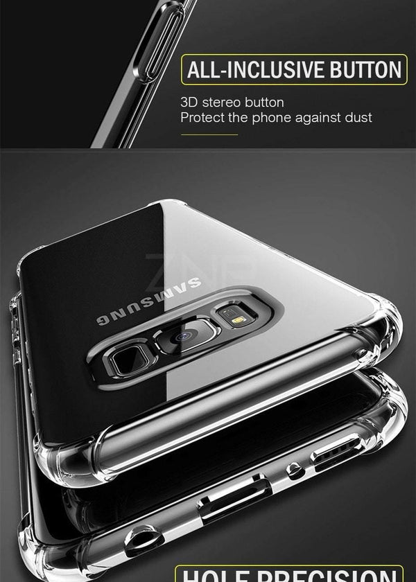 Planet Gates For S7 ZNP Luxury Anti-knock Silicone Case For Samsung S8 S9 Plus Transparent Back Cover Case For Samsung S7 Edge Note 8 9 Phone Case