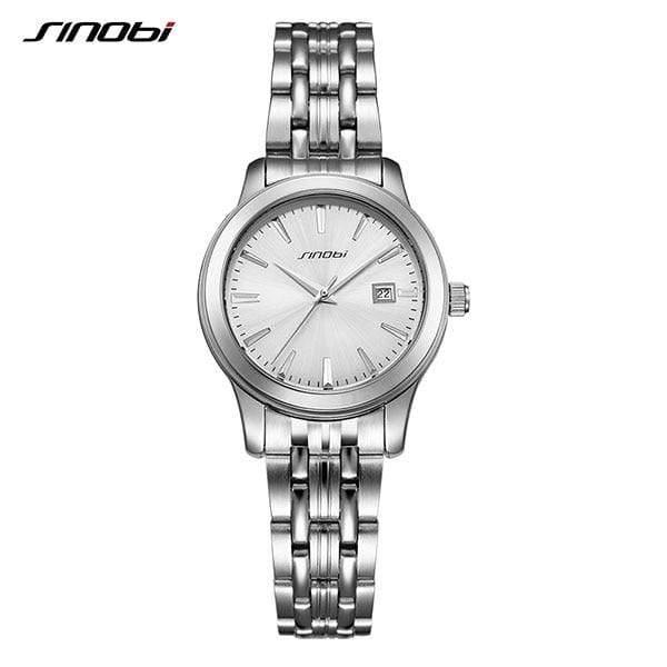 Planet Gates For WomenWhiteSilver Watches Waterproof Sports Date Business Wristwatch Gold Stainless Steel Band Watch For Men Women Lovers Watch