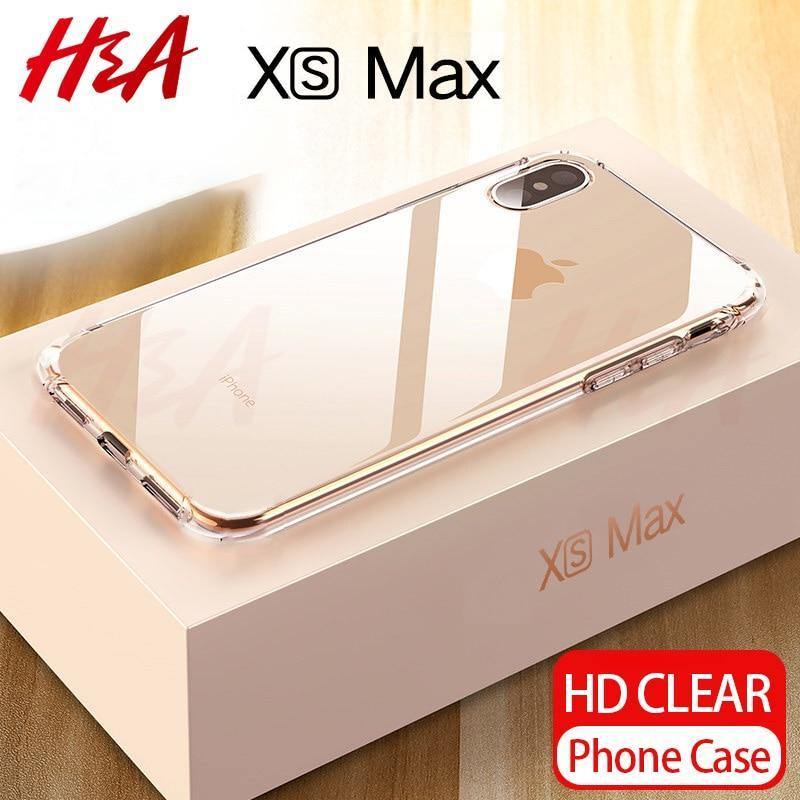 Planet Gates For X (5.8 inch) H&A Ultra Thin Transparent Case For Apple iPhone X XS Max XR Cases Clear Soft TPU Cover For iPhone XR XS Max Phone Case Capa