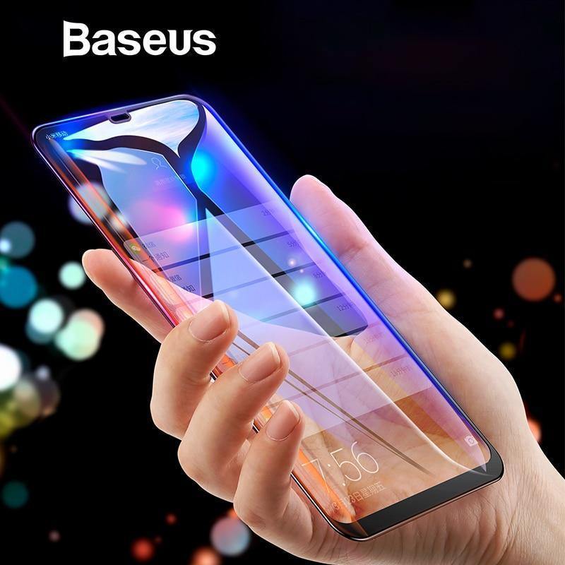 Planet Gates For Xiaomi 8 Baseus 0.3mm Thin Full Coverage Protective Glass For Xiaomi 8 8 SE Screen Protector 3D Surface Tempered Glass For Xiaomi 8
