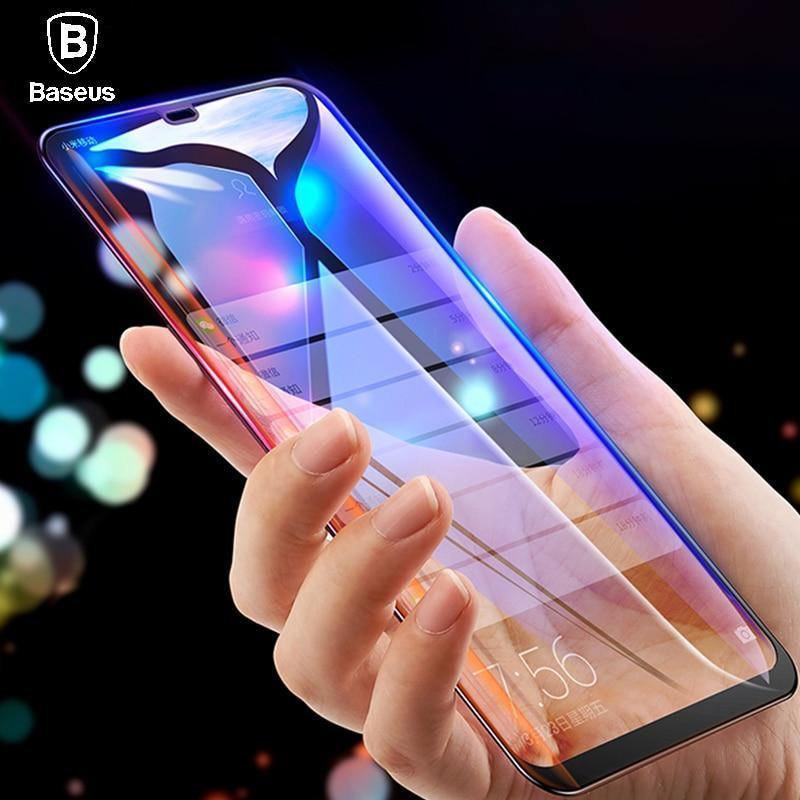 Planet Gates For Xiaomi 8 Baseus 0.3mm Thin Screen Protector For Xiaomi 8 8 SE 9H 7D Tempered Glass Full Coverage Protective Glass Film For Xiaomi 8 8SE