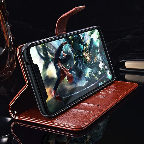 Planet Gates for Xiaomi POCOPHONE F1 Case Cover Global POCO F1 Wallet Leather Cover Protective Phone Cases TOMKAS Original POCOPONE F1 Case