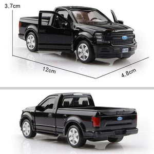 Planet Gates Ford F150 Black 1:36 Alloy Car Honda Acura Chevrolet Dodge Golf RMZ city Diecasts Toy Vehicles Simulation Exquisite Model 5 Inch Children Gifts