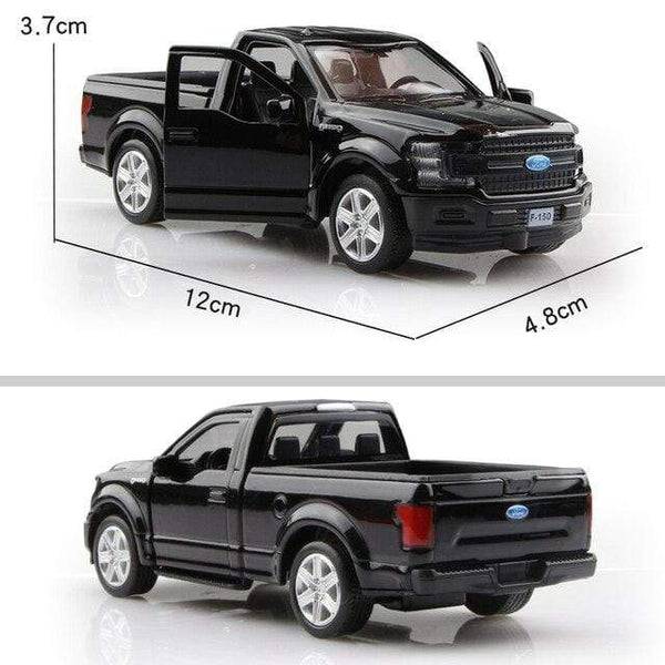 Planet Gates Ford F150 Black 1:36 Alloy Car Honda Acura Chevrolet Dodge Golf RMZ city Diecasts Toy Vehicles Simulation Exquisite Model 5 Inch Children Gifts