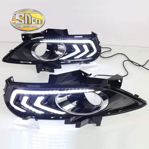 Planet Gates Ford Mondeo Fusion 2013 2014 2015 2016 Yellow Turning Signal Relay Waterproof Car DRL Lamp LED Daytime Running Light SNCN