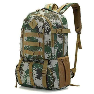 Planet Gates forest digital 50L Molle Camo Tactical Backpack Military Army Mochila Waterproof Hiking Hunting Backpack Tourist Rucksack Outdoor Sport Bag