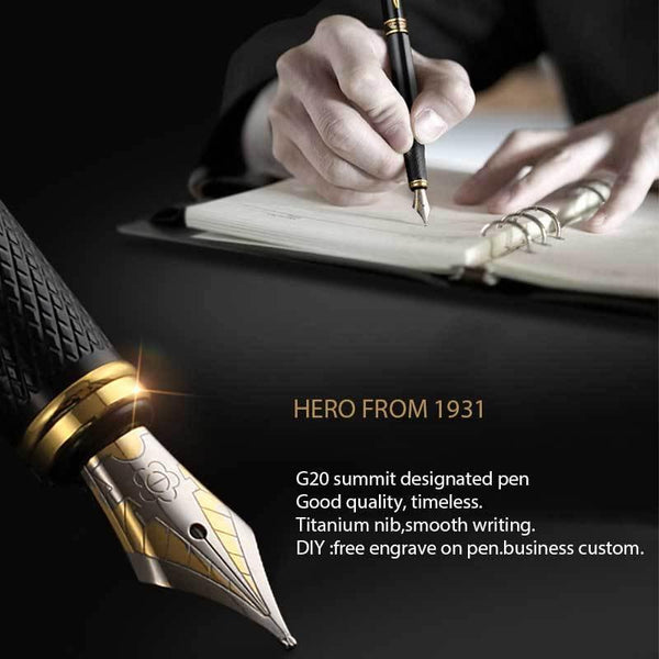 Planet Gates Fountain Pens Gift 0.5 0.8 mm Original Authentic Writing Ink High Quality Luxury Iraurita Smoothly Pens