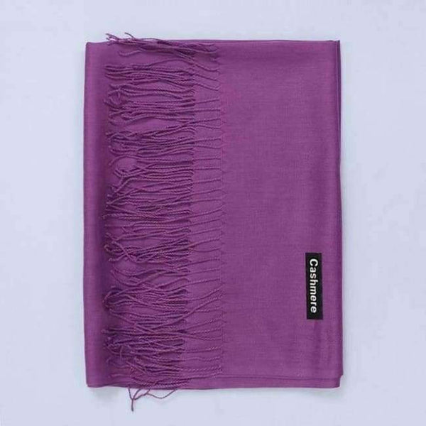 Planet Gates FRA017615 Luxury Brand Cashmere Scarf Women Ladies Men's Winter Warm Soft Shawls Pashmina Solid Tassel Long Scarves And  Wrap bufanda