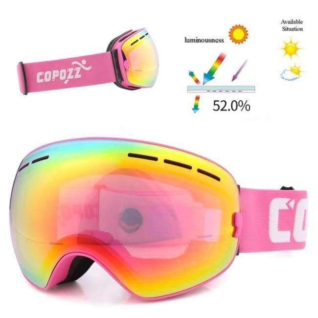 Planet Gates Ski Goggles Men Women Snowboard Goggles Glasses for Skiing UV400 Protection Snow Skiing Glasses Anti-fog Ski Mask