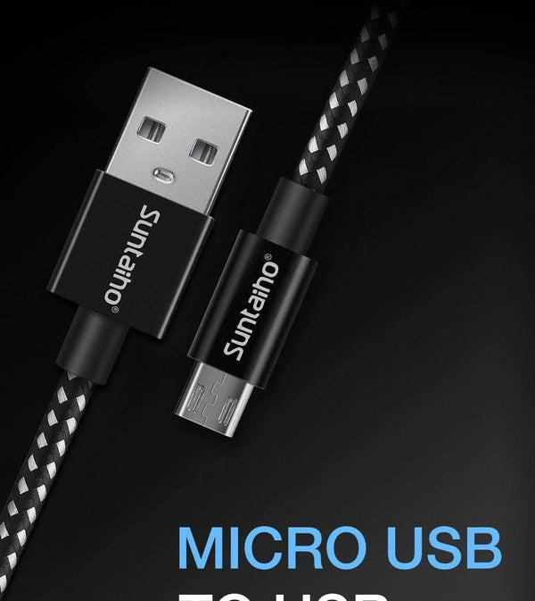 Planet Gates France / black blue / 100 cm Suntaiho Micro USB Cable 2.4A Phone Fast Charging Cable for Samsung Huawei Xiaomi Redmi LG Microusb Charger Cable Micro USB Cord