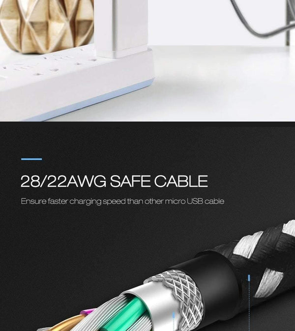 Planet Gates France / black blue / 100 cm Suntaiho Micro USB Cable 2.4A Phone Fast Charging Cable for Samsung Huawei Xiaomi Redmi LG Microusb Charger Cable Micro USB Cord