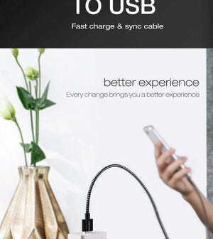 Suntaiho Micro USB Cable 2.4A Phone Fast Charging Cable for Samsung Huawei Xiaomi Redmi LG Microusb Charger Cable Micro USB Cord - Planet Gates