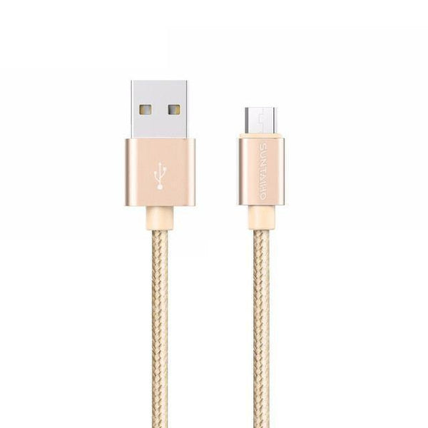 Planet Gates France / gold / 100 cm Suntaiho Micro USB Cable 2.4A Phone Fast Charging Cable for Samsung Huawei Xiaomi Redmi LG Microusb Charger Cable Micro USB Cord