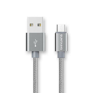 Planet Gates France / gray / 100 cm Suntaiho Micro USB Cable 2.4A Phone Fast Charging Cable for Samsung Huawei Xiaomi Redmi LG Microusb Charger Cable Micro USB Cord