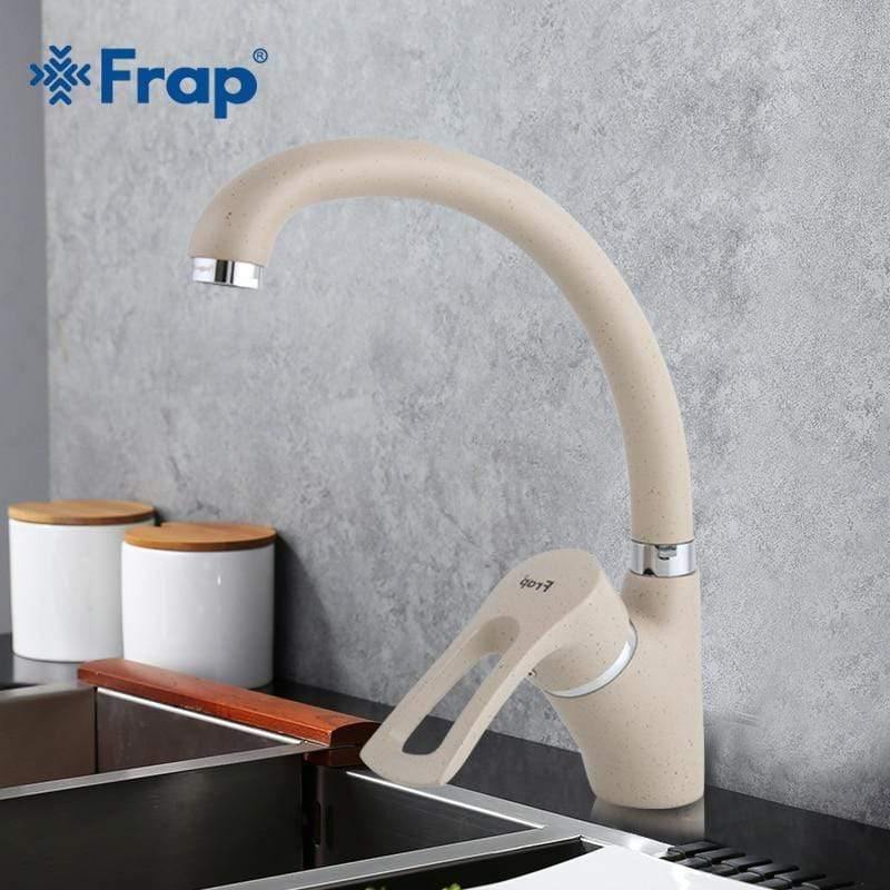 Planet Gates Frap Modern Multicolor Spray painting Kitchen Faucet Cold and Hot Water Mixer Tap Single Handle 360 Rotation F4166-7/8/9/10
