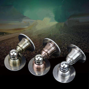 Planet Gates Free drilling stainless steel Magnetic door stopper  door buffer  Holder Catch Floor Fitting With Screws furniture accessories