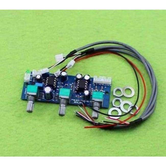 Planet Gates Free Shipping!!!  2.1 channel subwoofer preamp board / low pass filter board / single power amplifier / Electronic Component