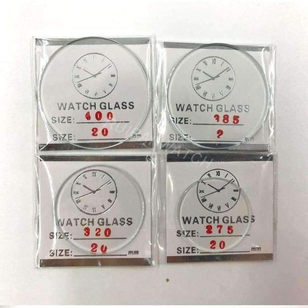 Planet Gates Безплатна доставка 2 мм Избран размер 24~40 мм Плоско минерално кръгло стъкло за часовници Аксесоари за ремонт на часовници Кристал 2 бр.