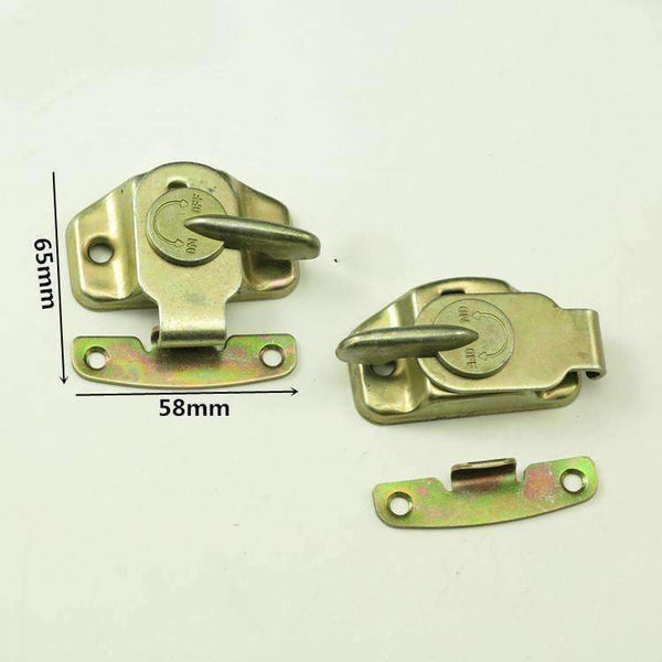 Planet Gates Free Shipping 2pcs/Lot Furniture  Hardware  Spot Desktop Lock Dining Table Buckle Plate Connector Fastener Steel Hasp Agrafe