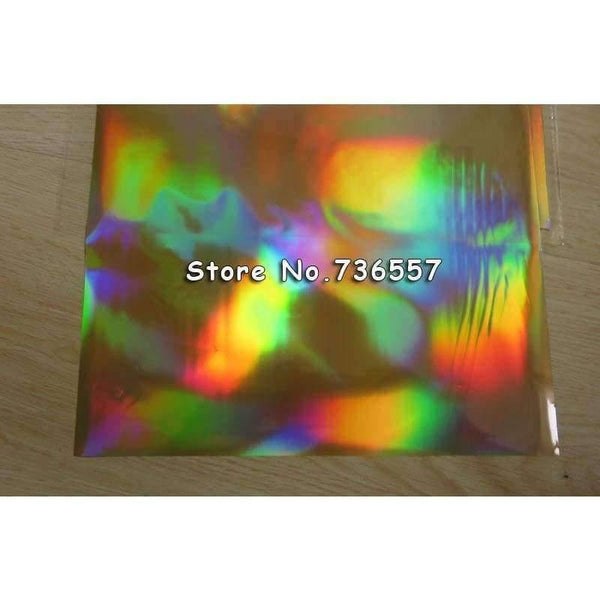 Planet Gates Free Shipping 50Pcs 20x29Cm A4 Laser Golden Hot Stamping Foil Paper Laminator Laminating Type Transfere Printer Business Card