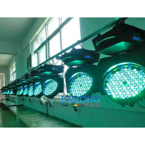 Planet Gates Free Shipping 6 PCS/Lot 3Wx108 DJ Lights Led Wash RGBW LEDs Bulbs Wall Moving Head Washer Light Professional Sound Up Lightings