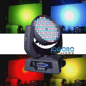 Planet Gates Free Shipping 6 PCS/Lot 3Wx108 DJ Lights Led Wash RGBW LEDs Bulbs Wall Moving Head Washer Light Professional Sound Up Lightings