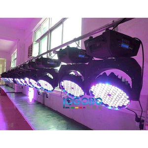 Planet Gates Free Shipping 6 PCS/Lot 3Wx108 DJ Lights Led Wash RGBW LEDs Bulbs Wall Moving Head Washer Light Professional Sound Up Lightings