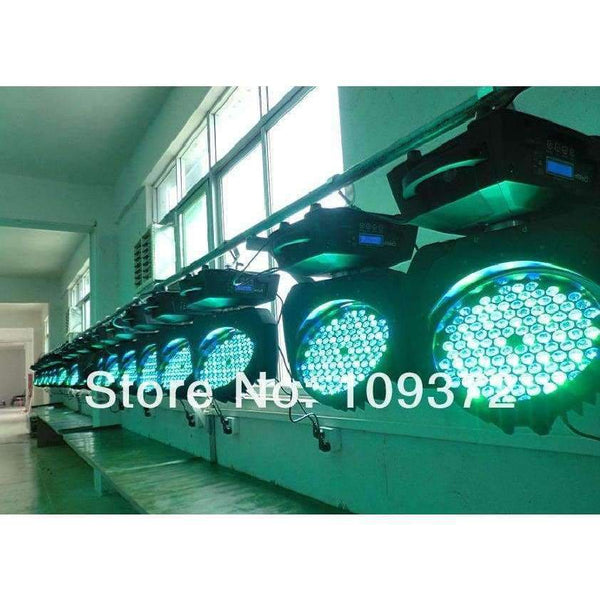 Planet Gates Free Shipping 6 PCS/Lot 3Wx108 DJ Lights Led Wash RGBW LEDs Bulbs Wall Moving Head Washer Light Professional Sound Up Lightings
