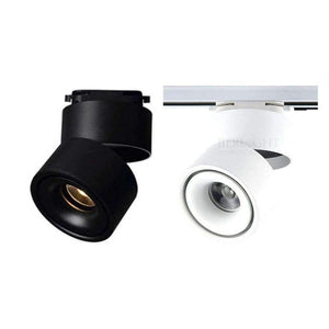 Planet Gates Free Shipping 7W 10W 12W Rail track light COB led track light AC100-240V Warm white light