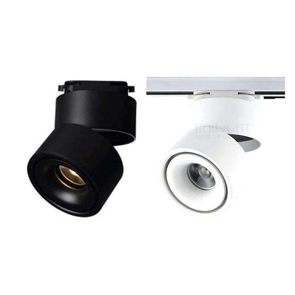 Planet Gates Free Shipping 7W 10W 12W Rail track light COB led track light AC100-240V Warm white light