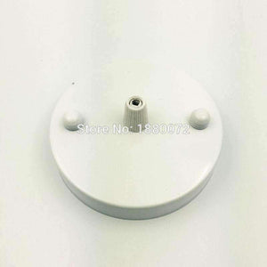 Planet Gates FREE shipping D100mm Ceiling Canopy Ceiling Rose  Wall Lamp Base lighting accessories white cord grip-Silver