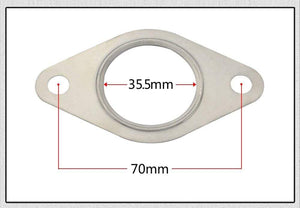 Planet Gates Free Shipping New 5pcs(lot) Sport Wastegate 38mm Gasket Stainless Steel 304 Turbo Gasket PQY4803