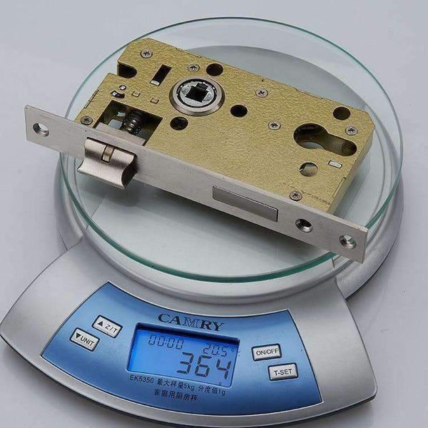 Planet Gates Free Shipping Silver White European Simple Space Aluminum Solid Split Door Lock Indoor Bedroom Wooden Mechanical Hardware Locks